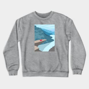 Trolltunga, Norway Crewneck Sweatshirt